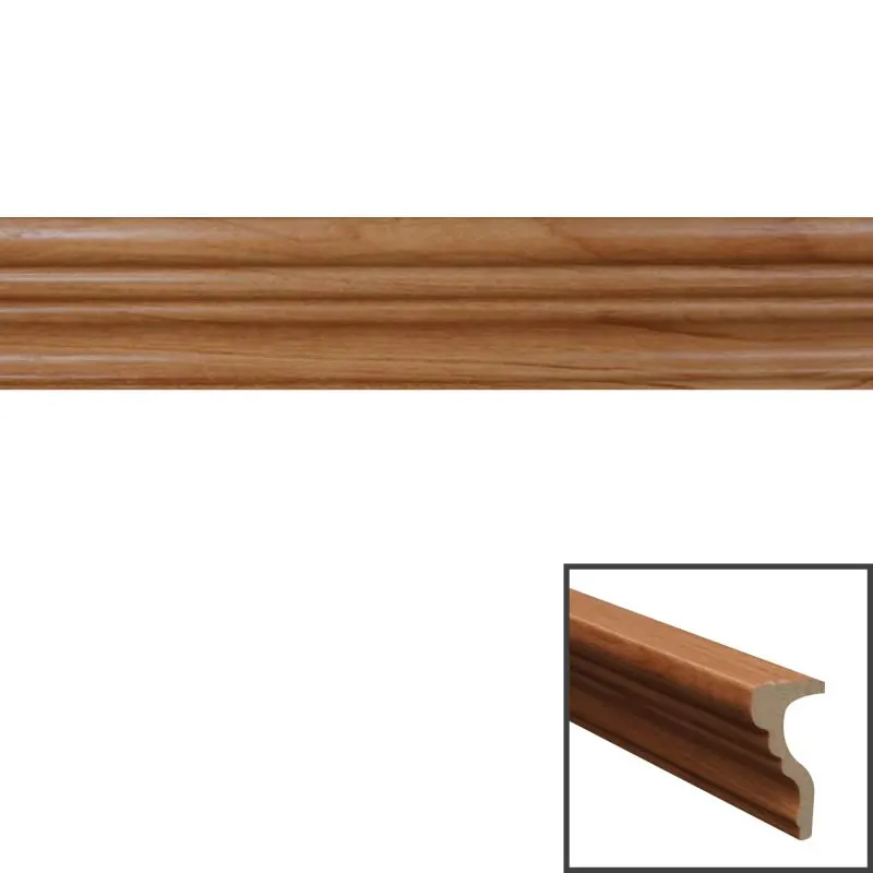 POLYWOOD MOULDING MPI-619952NW NATURAL WOOD PS CORNICE